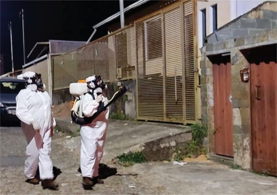 O trabalho começou no bairro Cruzeiro Celeste