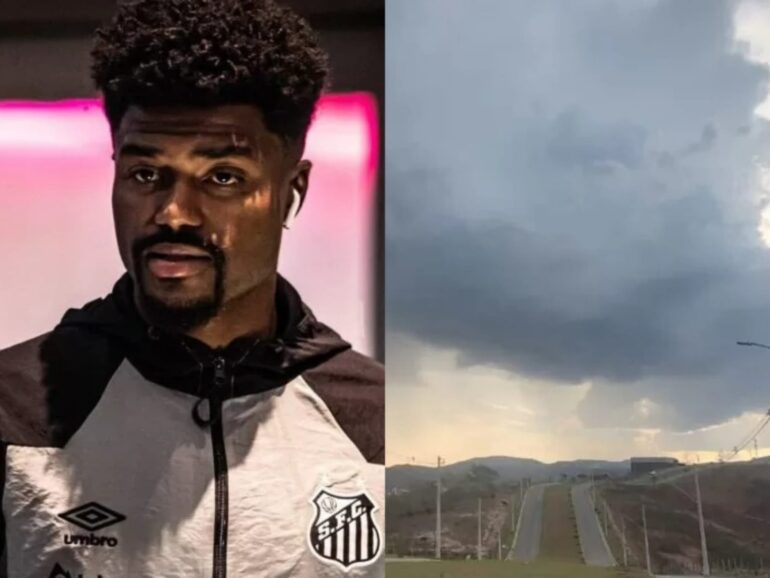 Eu ia falar que aposto que chove hoje, mas vai que sou denunciado. Segue a previsão