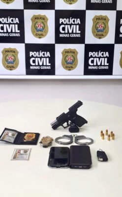 Falso policial é preso em Belo Horizonte