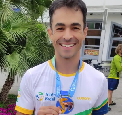 Monlevadense Talles Medeiros conquista o bronze no Campeonato Mundial de Duathlon