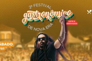 2º Festival Gastronômico de Nova Era começa hoje (30); Marcelo Falcão se apresenta amanhã