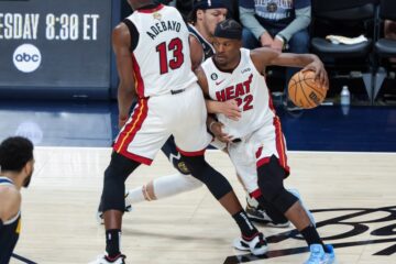 Miami Heat faz grande quarto período, ofusca 41 pontos de Jokic e empata a série final da NBA
