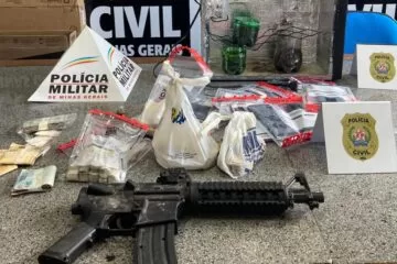 Itabira: operação policial termina com oito pessoas detidas