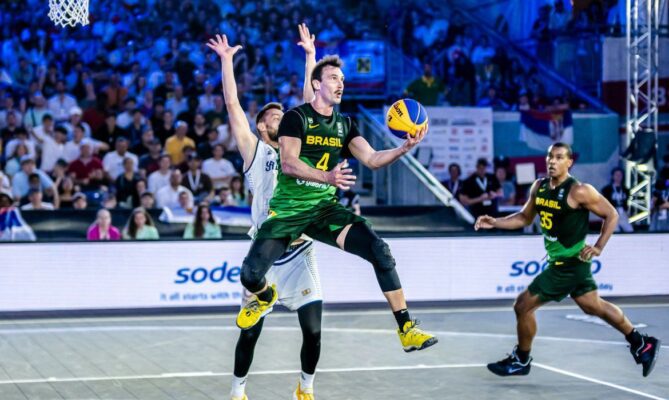 Basquete 3x3: seleção masculina garante vaga na semi da Copa do Mundo
