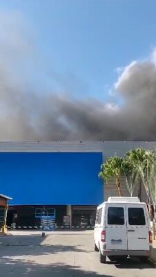 incêndio na cristiano machado, próximo ao minas shopping