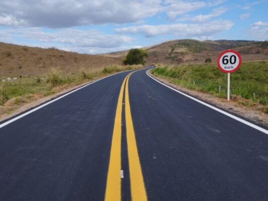 Obras de recuperação da rodovia MG-311, no Vale do Rio Doce, são concluídas