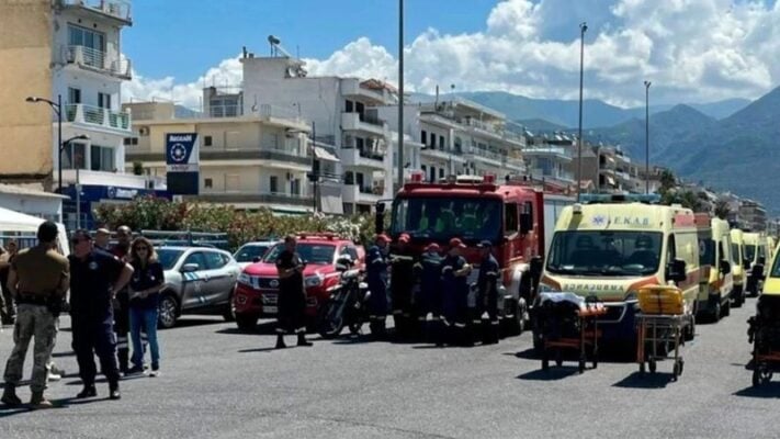 Ao menos 78 pessoas morrem em naufrágio na Grécia