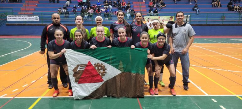 Futsal feminino de Monlevade se classifica para a etapa final da Taça Valadares