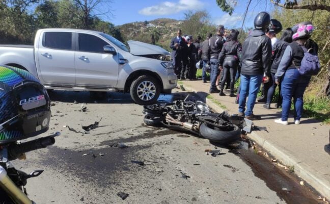 Grave acidente deixa uma pessoa gravemente ferida na BR-356