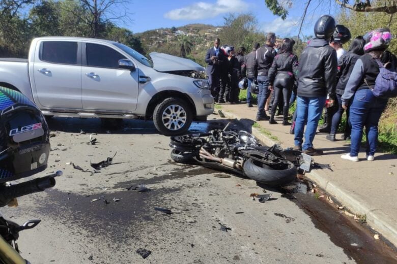 Grave acidente deixa uma pessoa gravemente ferida na BR-356