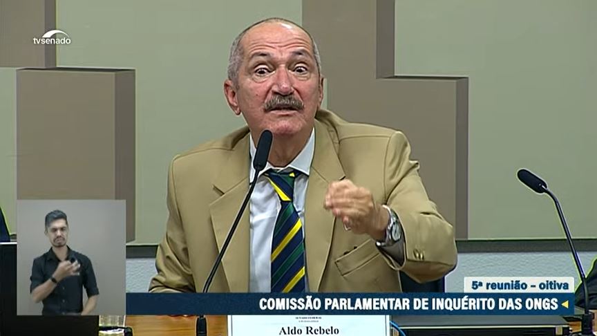 Aldo Rebelo diz em CPI que ONGs governam a Amazônia