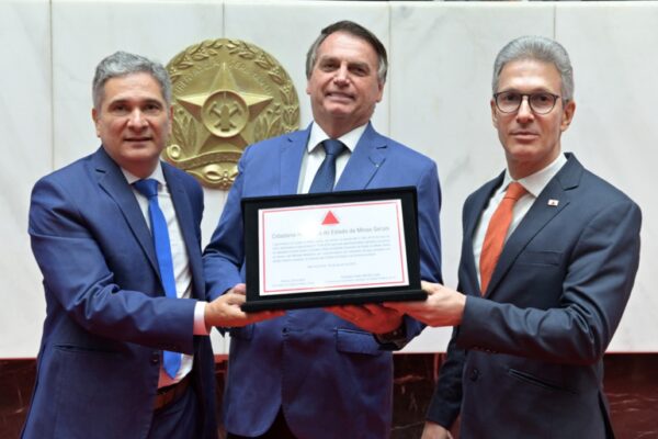 bolsonaro e romeu zema