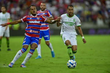 América perde novamente para o Fortaleza e está eliminado da Sul-Americana