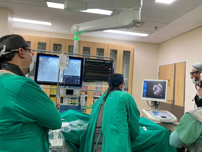 Hospital Márcio Cunha, em Ipatinga, realiza procedimento inédito de desobstrução de artérias calcificadas do coração