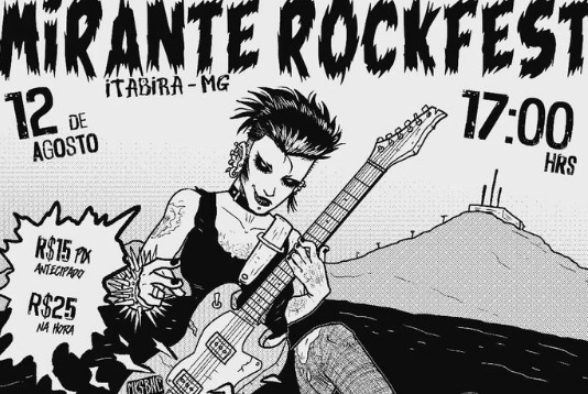 Itabira recebe no próximo sábado o Mirante Rockfest