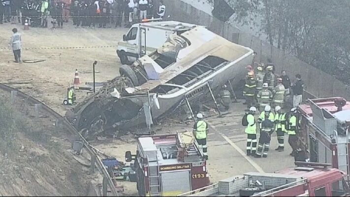 Torcedores relatam clima de pânico e desespero: 'Só deu tempo de gritar e o ônibus já capotou