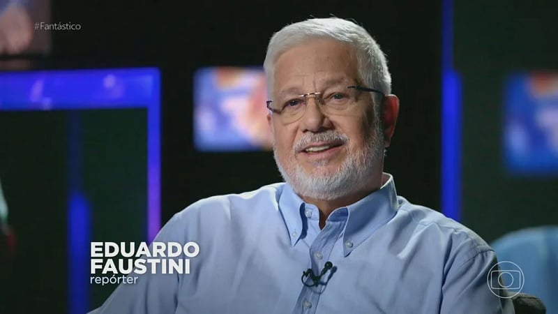 Saiba quem é Eduardo Faustini, repórter secreto do “Fantástico” que mostrou o rosto pela primeira vez