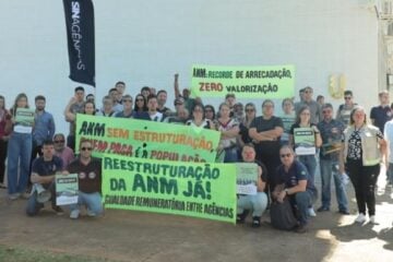 Em greve geral, servidores da ANM cobram reestruturação da agência reguladora da mineração