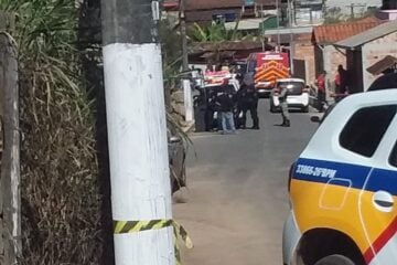 Após resistir à prisão, homem ateia fogo em policial e é morto a tiros em Santa Bárbara