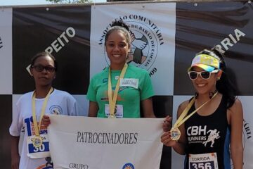 Josiane Xavier é campeã da 1ª Corrida & Caminhada da Esperança, em Barão de Cocais