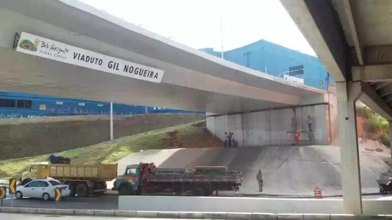 Trânsito em BH: Viaduto Gil Nogueira, na Av. Portugal, é fechado a partir desta segunda-feira