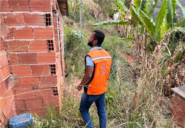 Santana do Paraíso realiza vistorias e intensifica ações para prevenir desastres no período chuvoso