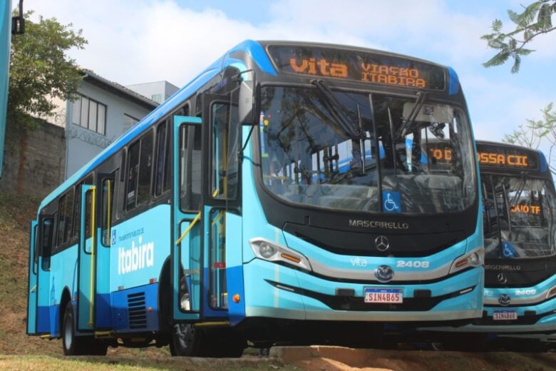 Prefeitura de Itabira entrega 20 novos ônibus para a Vita, antiga Transportes Cisne