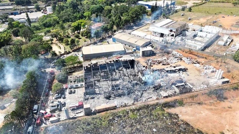 Explosão em empresa metalúrgica de Cabreúva deixa ao menos três mortos