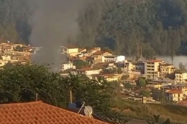 Moradores de Bela Vista de Minas sofrem com poluição gerada por usina de asfalto