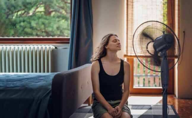 calor; ventilador