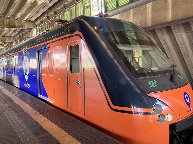 Metrô de BH vai ter intervalo maior entre viagens neste fim de semana