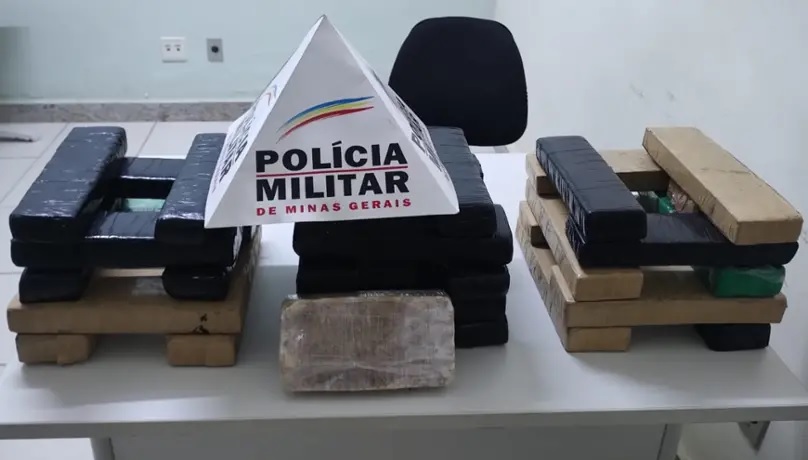Polícia Militar prende suspeito de envolvimento com o tráfico e apreende grande quantidade de drogas em Itabira