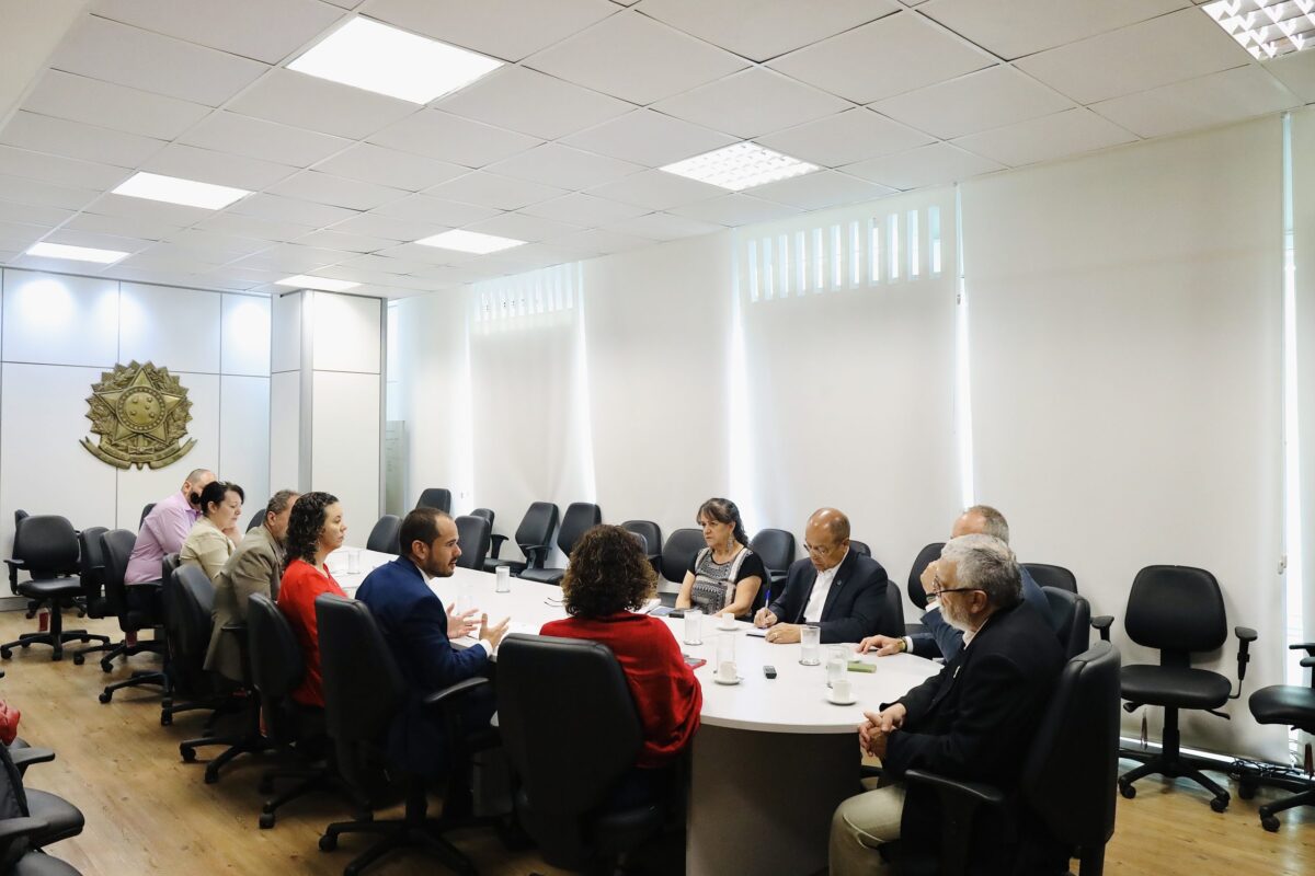 Representantes discutiram greve de servidores da ANM nesta sexta-feira (6). Foto: sinagências