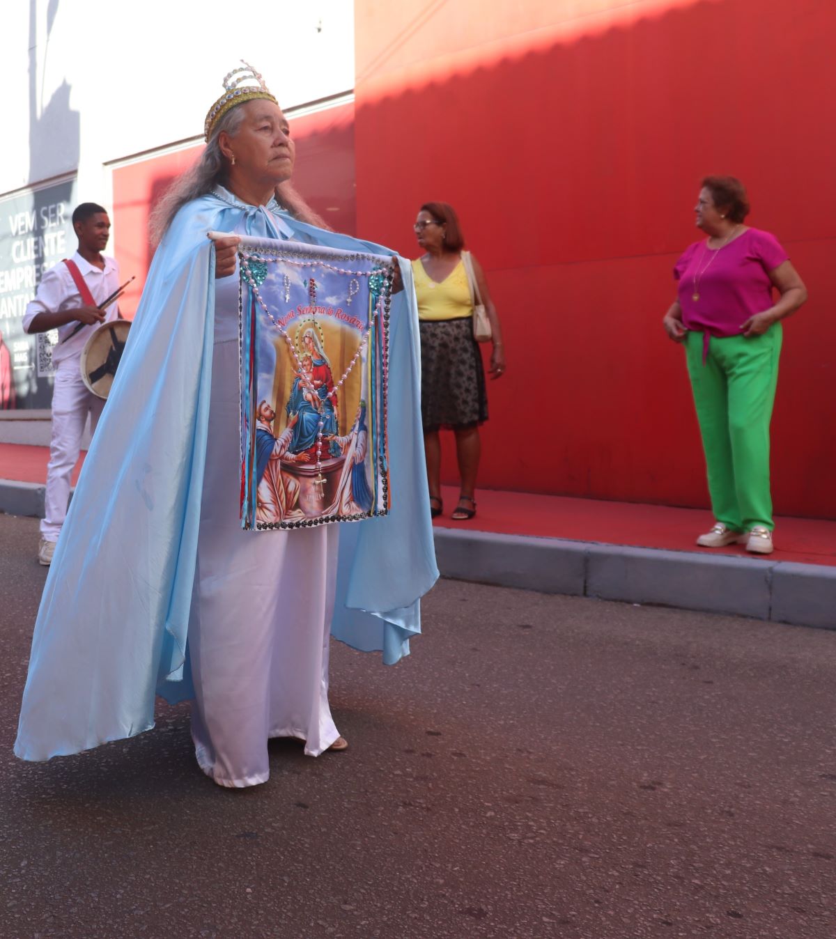 Nossa Senhora do rosário é a padroeira de Itabira. Foto: Mariana Ribeiro/DeFato Online