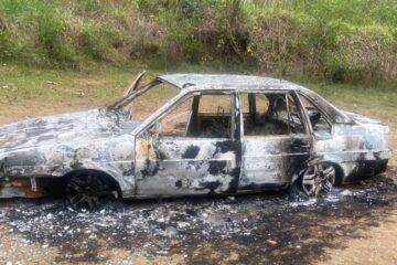 Corpo é encontrado dentro de carro carbonizado em São Gonçalo do Rio Abaixo