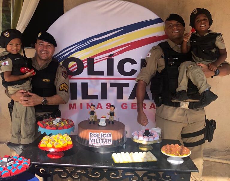 Polícia Militar participa de festas de aniversário e ações da comunidade em João Monlevade e Guanhães