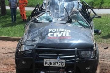 Perito da Polícia Civil de Minas Gerais morre depois de carro capotar