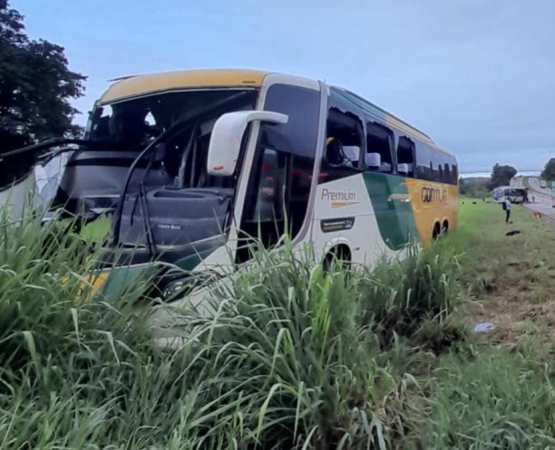 Acidente com ônibus deixa dois mortos na BR-381, em São Sebastião da Bela Vista