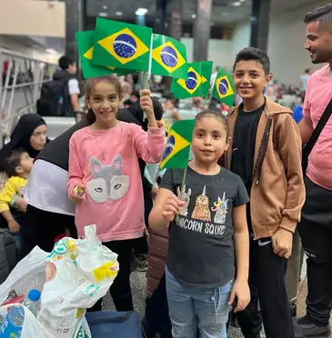 brasileiros Gaza