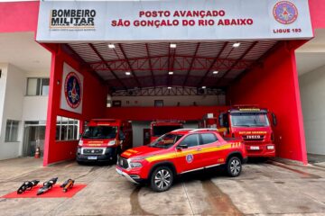 São Gonçalo adquire equipamentos e veículo para o Corpo de Bombeiros