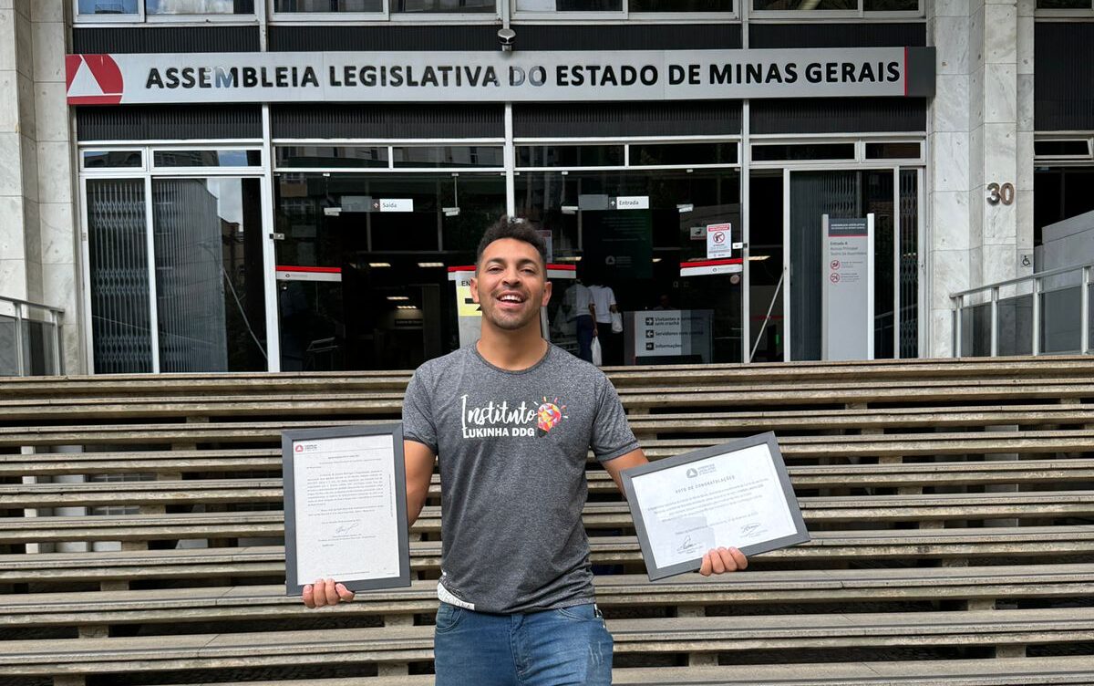 Instituto Lukinha DDG recebe duas homenagens da Assembleia Legislativa de Minas Gerais
