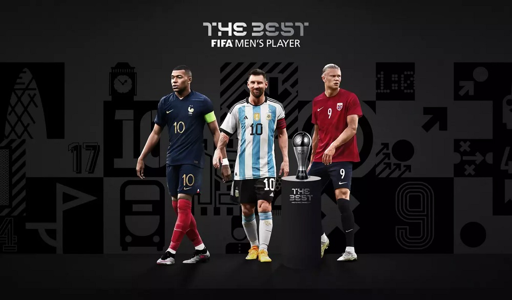 Haaland, Mbappé e Messi são finalistas do prêmio de melhor jogador da Fifa