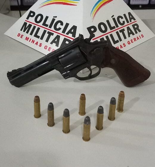 Homem é preso por porte ilegal de arma de fogo em Itabira