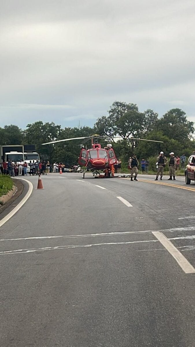 Grave acidente deixa cinco pessoas feridas na MG-050, em Divinópolis