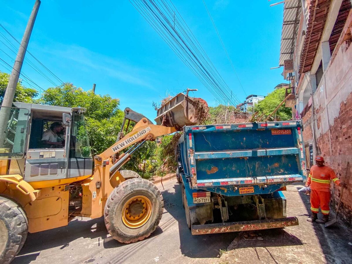 Ipatinga: ação de limpeza no Vale do Sol recolhe quase 2.000 toneladas de entulhos