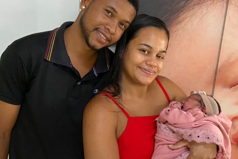 Itabira: primeiro bebê de 2024 se chama Aurora e nasceu no Carlos Chagas