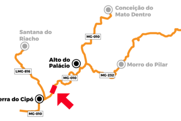 DER-MG interrompe caminhões temporariamente na MG-010; confira rotas alternativas