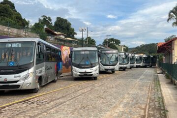 Transporte coletivo de Itabirito recebe seis ônibus e dois micro-ônibus