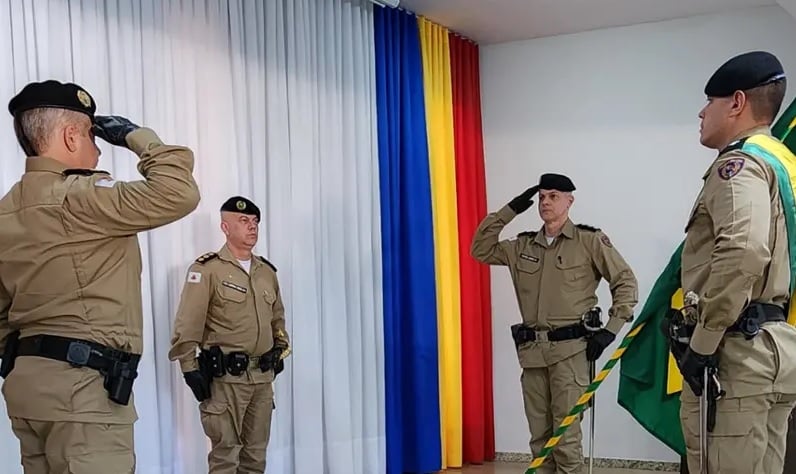 Ipatinga: Tenente Coronel Márcio assume a chefia do Estado-Maior da 12ª Região da Polícia Militar