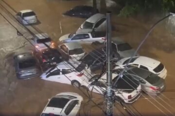 Chuvas em BH: Corpo de Bombeiros atendeu a 162 ocorrências nas últimas 24h